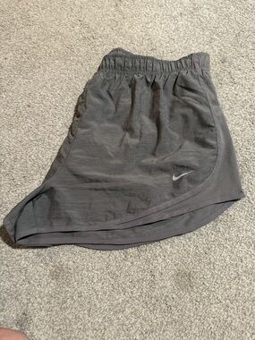 Nike Dark Gray Athletic Skort with Swoosh